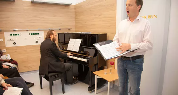 Donatori di Musica bringen Mozart ins Krankenhaus St. Vinzenz Zams