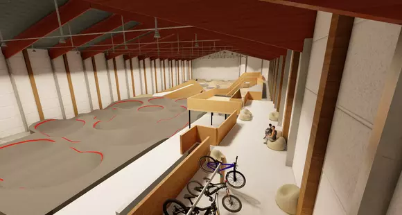 Bikespaß das ganze Jahr: AREA 47 eröffnet Österreichs ersten Indoor-Bikepark