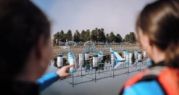 Ninja Park Hochoetz: Kletterspaß am See auf 2.020 Metern