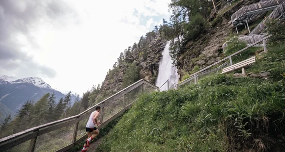 Stuiben Trailrun als internationales Lauffest am größten Wasserfall Tirols