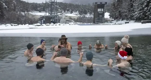 Kälte-Kick bei Eisbaden & Atemfitness in der AREA 47