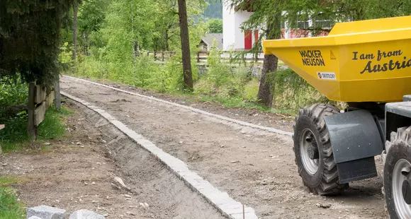 Umfassende Neugestaltung des Promenadenweges in Längenfeld